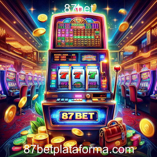 A Emoção das Máquinas Slots no 87bet